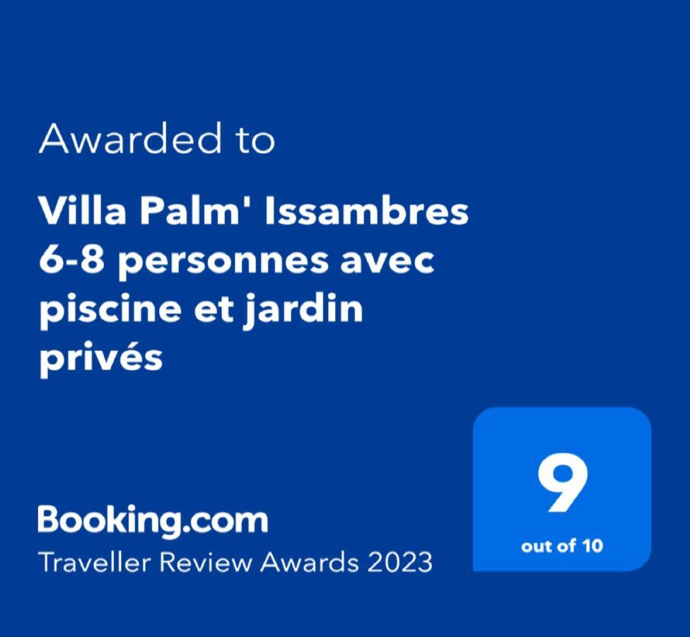 Villa Palm' Issambres 6-7 Personnes, Clim, Avec Piscine, Jardin Et Parking Prives La Garonnette-Plage Exterior photo
